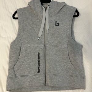 Burn Boot Camp Gray Athletic Vest